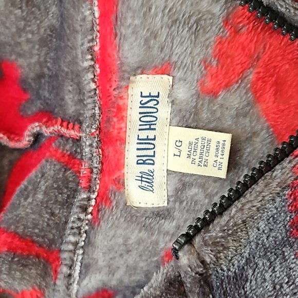 Adult size onesie pyjama's in moose print. Little blue house size large. - Picture 3 of 3